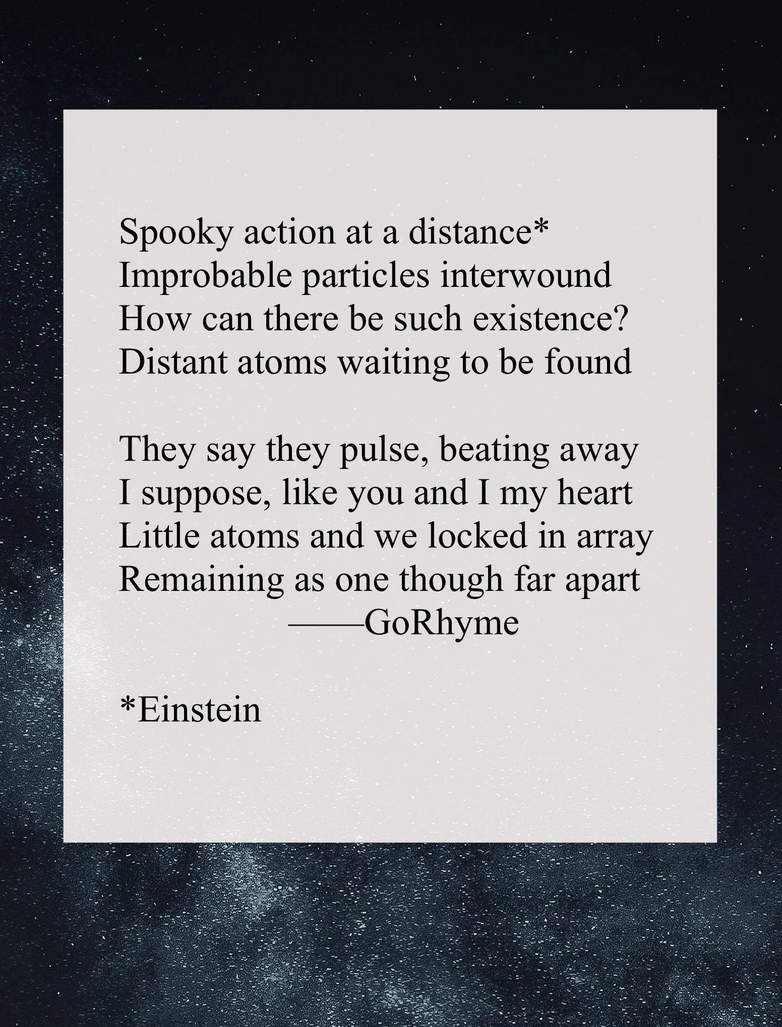 Poetry by Kelly Gray